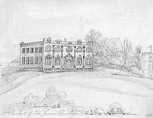 ClovellyCourt Devon ByAPRadcliffe 1832