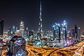 Dubai Skylines at night (Pexels 3787839)