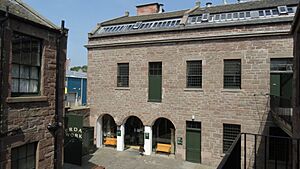 Dundee - Verdant Works Museum, courtyard (geograph 5231391)