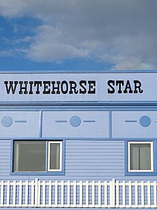 Facade of Whitehorse Star Building - Whitehorse - Yukon Territory - Canada