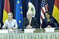 Ferrero-Wadner - Steinmeier - Rice 2007 03 19 jt EUfm 600