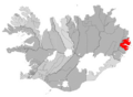 Fjardabyggd map