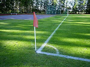 Football corner flag 2017