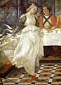 Fra Filippo Lippi - Herod's Banquet (detail) - WGA13288