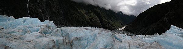 Franz josef glacier panorama