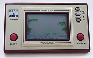 Game and watch parachute