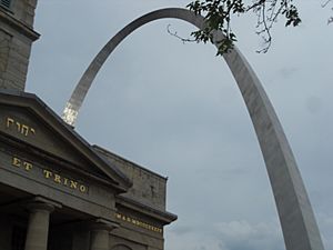 Gateway Arch and the Old Cathedral