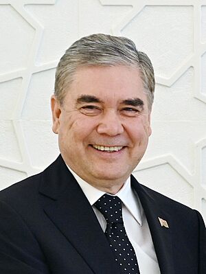 Gurbanguly Berdimuhamedov in Baku on July 16, 2025 (cropped).jpg