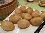 HK TST restaurant 內蒙古 小肥羊 Little Sheep Group food 咸水角 deep-fried Glutinous Rice Dumplings May-2012