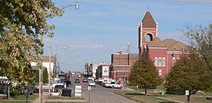 Hartington, Nebraska Broadway from Court 1