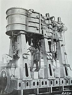 Hendy 2800 HP triple expansion marine engine, 1919