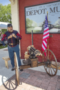 Historic Train Depot Tour by Joshua Young