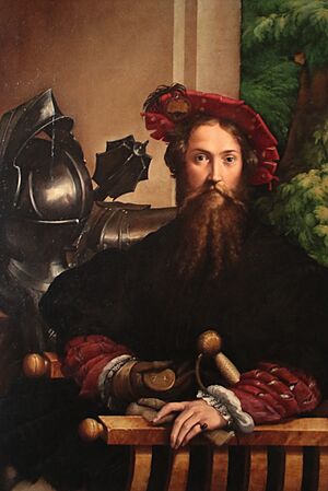 Il Parmigianino (Girolamo Francesco Maria Mazzola 1503-1540) - ritratto di Galeazzo Sanvitale (1524) - Museo di Capodimonte Napoli