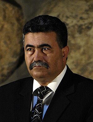 Israeli Minister of Defense Amir Peretz, 2007 070419-D-7203T-008 (cropped).jpg