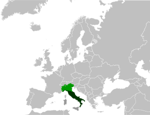 Italian Peninsula in Europe