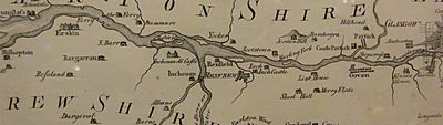 James Watt's survey of the River Clyde