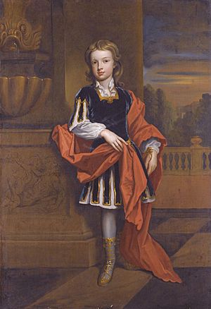 John Churchill, Marquis of Blandford (1686-1703), studio of Godfrey Kneller