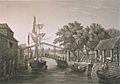 Landing-place at Malacca, 1833-39
