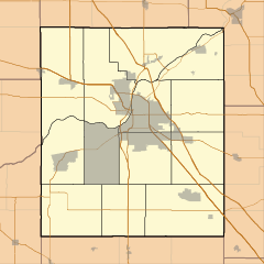 Corwin is located in Tippecanoe County, Indiana