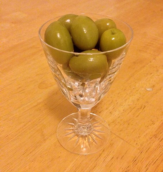 Manzanilla olives