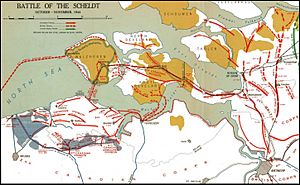 Map - Battle of the Scheldt (Oct-Nov 44)