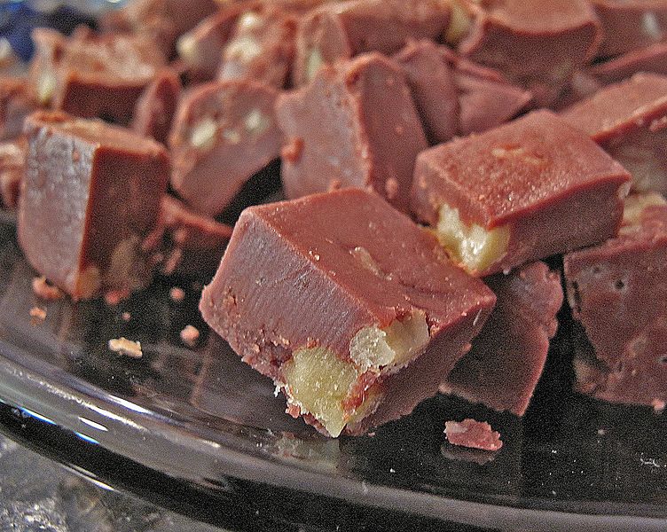 Marcella's fudge in detail