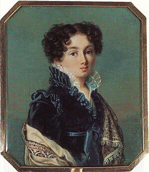 Maria Sukhovo-Kobylina by C.F.Muller (?) (1814, Hermitage)