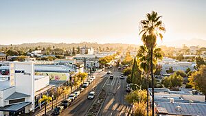 Mark Skovorodko Photography - Escondido Historic Downtown Aerial
