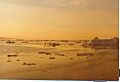 Midnight sun in Disko Bay