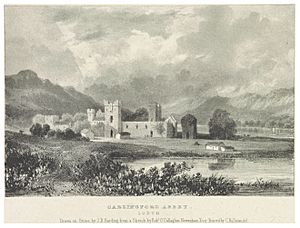 NEWENHAM(1830) p185 LOUTH - CARLINGFORD ABBEY