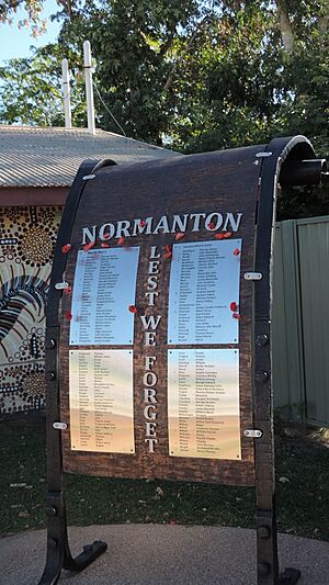 Normanton ANZAC Roll of Honour, 2019 06