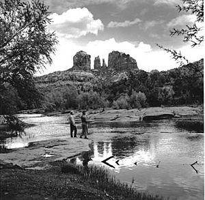 Red Rock Crossing in 1959