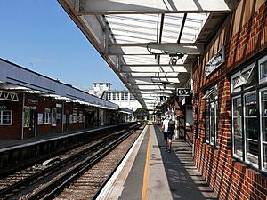 On Horsham station - geograph.org.uk - 6196005