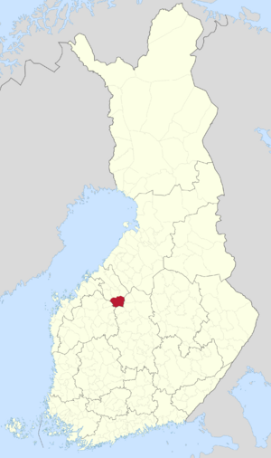 Location of Perho in Finland