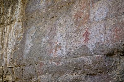 Pinturas rupestres en Huapalcalco