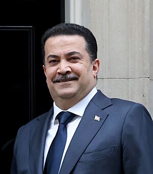 Prime Minister Keir Starmer meets Iraq Prime Minister Al-Sudani (54266610408) (crop).jpg