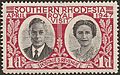Rhodesie Sud timbre 1drouge 041947