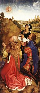 Rogier van der Weyden - Bladelin Triptych (right wing) - WGA25624