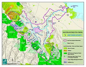 San Francisquito Creek Watershed Map 2002 Joint Powers Authority.jpg