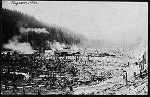 Sawmill at Nagrom, Washington, ca 1912 (MOHAI 5279)