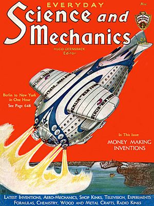 Science and Mechanics Nov 1931 cover