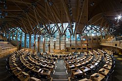Debating Chamber of the Scottish Parliament