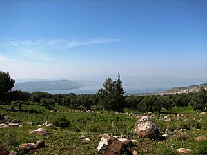 Sea of Galilee from Jordan