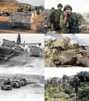 South Lebanon conflict montage
