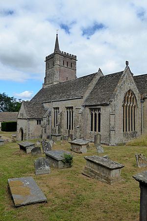 Southeastern view of St Mary the Virgin's Church in Hawkesbury.jpg