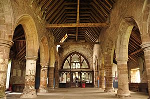 St Nicholas Church, Grosmont nave (0485)