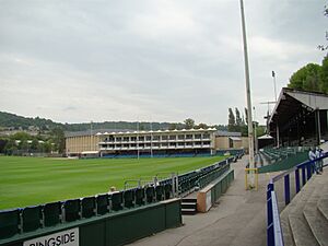 Stand on the rugby ground - geograph.org.uk - 2536346