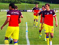 Testspiel Red Bull salzburg gegen Steaua Bukarest