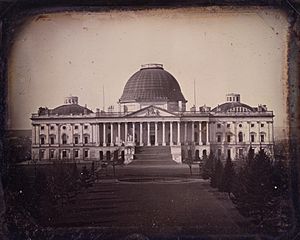 United States Capitol, circa 1846, by John Plumbe
