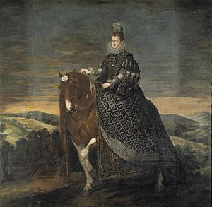 Velázquez - Margarita de Austria (Museo del Prado, 1634-35)